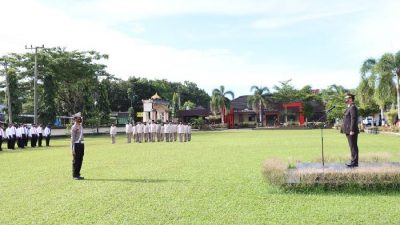 Peringati Hari Sumpah Pemuda ke 94, Wakapolres Lampung Timur Pimpin Upacara