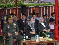 Danrem 043 Gatam Ikuti Upacara Memperingati Hari Pahlawan Tahun 2022 Bersama Forkopimda