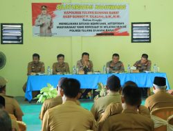 Kapolres Tubaba Silaturahmi Dan Sambang Kamtibmas Kepada Tokoh Masyarakat Di Tumijajar