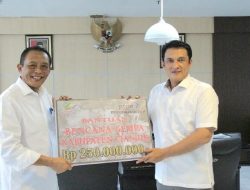 PTPN VII Bersama Holding Perkebunan Salurkan Bantu Gempa Cianjur