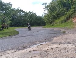 Aliran Air Hingga Ke akses Jalan Di Lokasi Patung 4 Marga Tak Sedap Di Pandang Mata