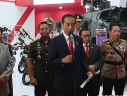 Tinjau Indo Defence 2022, Presiden Jokowi Dorong Peningkatan Kerja Sama Industri Pertahanan