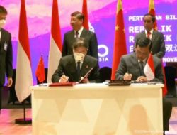 Indonesia dan Tiongkok Sepakati Lima Dokumen Kerja Sama