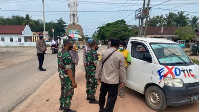 Tingkatkan Sinergitas TNI Polri, Polsek Lambu Kibang Gelar Apel Gabungan dengan Koramil