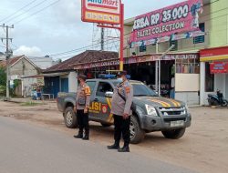 CEGAH GANGGUAN KAMTIBMAS DI HARI LIBUR, AIPTU HENDRA WIJAYA PATROLI CEGAH C3.