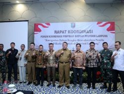 Gubernur Arinal Djunaidi Ajak Forkopimda, KPU dan Bawaslu Bangun Sinergitas Sukseskan Pemilu dan Pilkada Serentak Tahun 2024