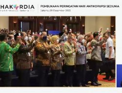 Gubernur Arinal Djunaidi Menghadiri Acara Puncak Peringatan Hari Anti Korupsi Sedunia Tahun 2022