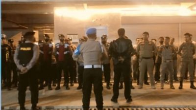 Polres Tubaba Gelar Apel Patroli Skala Besar Antisipasi Kerawanan
