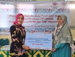 IIP BUMN Lampung Beri Bantuan Pendidikan