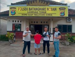 Polsek Batanghari Nuban Lamtim Ringkus Pelaku Curanmor