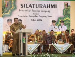 Kunjungi Pemkab Lampung Timur Gubernur Arinal Ingatkan Hubungan Bupati dan Wakil Bupati dan Staf