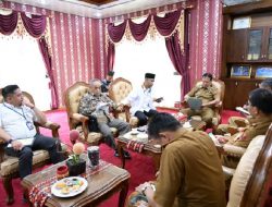 Penjabat Bupati Lambar Terima Kunjungan Anggota DPD RI Abdul Hakim