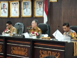 PPKM Dicabut, Sekdaprov Pimpin Rapat Tindaklanjut Piket Bersama pada Posko Satgas Covid-19 di Lampung