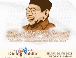 Gusdurian Lampung Gelar Haul Gus Dur ke 13