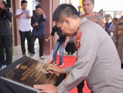 Kapolda Lampung Resmikan Gedung Mapolres Pringsewu
