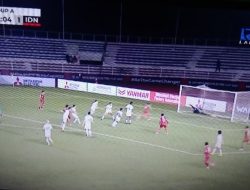 Selangkah Lagi Masuk Semifinal, Babak Pertama Indonesia Jebol Gawang Filipina 2-0