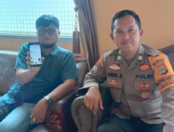 Sosialisasi di Kantor Desa Simpang Pematang, Pak Bhabin Agus Sudirman Kenalkan Aplikasi Super APP Kepada Masyarakat