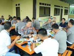 Tingkatkan Kinerja, Kapolres Tulang Bawang Barat Gelar Coffee Morning