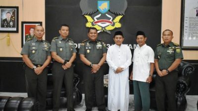 Danrem 043 Gatam Sambut Silaturahmi Ikatan Khatib Dewan Masjid Indonesia Provinsi Lampung