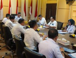 Sekdaprov Lampung Pimpin Rapat Pembahasan Penyampaian Laporan Kegiatan dan Laporan Keuangan KORPRI Tahun 2022