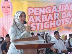 Hadiri Pengajian Akbar di Kabupaten Way Kanan, Wagub Chusnunia Melantunkan Shalawat Nabi agar Lampung Berjaya