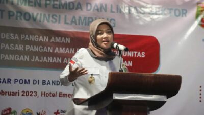 Wagub Lampung Buka Acara Advokasi Keamanan Pangan