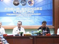 Sekdaprov Buka Forum Group Discussion Arah dan Strategi Transformasi Ekonomi Lampung 2025-2045