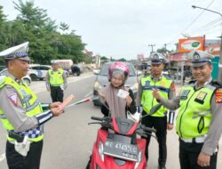 Hari Ke – 8, Ops Karatau Mesuji Fokuskan Pemasangan Benner Himbauan Keselamatan