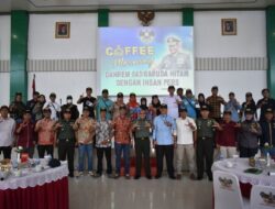 Danrem 043 Gatam Coffee Morning dengan Insan Pers Lampung