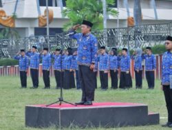 Pemerintah Provinsi Lampung Gelar Upacara Gabungan