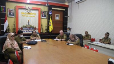Pemprov Lampung Ikuti Rakor Kesiapan Daerah jaga Ketersediaan Pangan Jelang Ramadan dan Idul Fitri