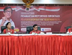 Menkumham Yasonna Laoly Kunker ke Kanwil Kemenkumham Lampung dalam Rangka Penguatan Reformasi Birokrasi