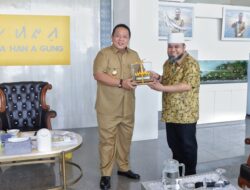 Siapa Tamu Jenggotan yang Datang ke Mahan Agung Bertemu Gubernur Lampung?