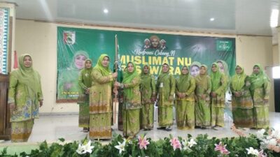 Konfercab : Hanifah Terpilih Aklamasi Nahdkodai Muslimat NU Kabupaten Pesawaran Periode 2023 – 2028