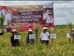 Pemprov Panen Raya Nusantara di Lampung Tengah