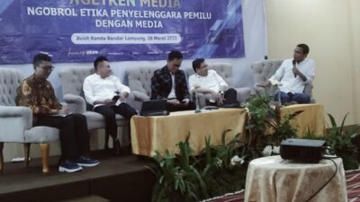 Undang Media di Lampung, DKPP Catat 165 Pelanggar Kode Etik dalam Setahun