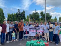IJP Bagikan Ratusan Takjil ke Pengguna Jalan Pemprov Lampung