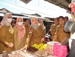 Wakil Gubernur Nunik, Pantau Ketersediaan dan Harga Pangan Jelang Hari Raya Idul Fitri 1444H