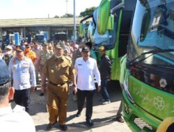 Gubernur Arinal Tinjau Kesiapan Pelayanan Transportasi Moda Angkutan Jelang Idul Fitri 1444 H