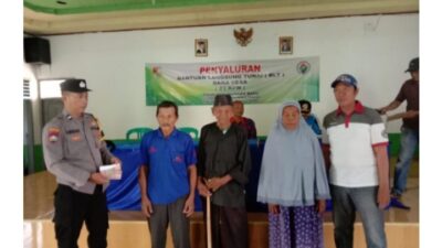 Tiyuh Penumangan Baru Salurkan Bantuan Langsung Tunai (BLT) DD Pada 23 KPM