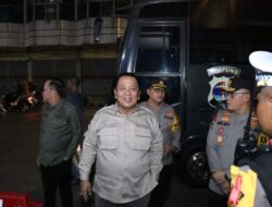 Gubernur Arinal Bersama Forkopimda Pantau Situasi Malam Idul Fitri 1444 H