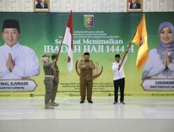 Gubernur Arinal Lepas Jemaah Calon Haji Kloter Pertama