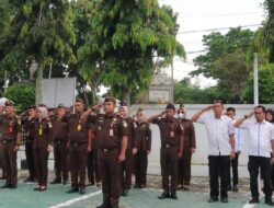 Kejari Tuba Upacara HUT ke-72 Persaja