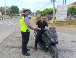 Polisi Berlakukan Kembali Tilang Manual di Tubaba