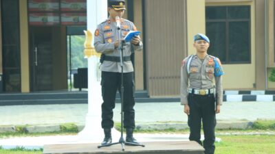 Waka Polres Tubaba Pimpin Upacara Peringatan Hari Kebangkitan Nasional