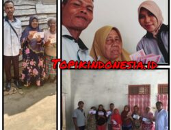Tiyuh Daya Asri Salurkan Bantuan Langsung Tunai (BLT) DD Ke 24 KPM