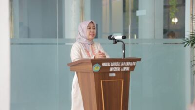 Rektor Unila Sosialisasikan Keringanan UKT dan Dorong Prodi di FISIP Ajukan Jurnal Terindeks Scopus