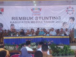 Gesit Atasi Stunting, Sulpakar ajak OPd,Camat dan Kades  Tandatangani MoU Bersama