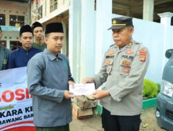 Jelang HUT Bhayangkara Ke -77, Polres Tubaba Gelar Bansos dan Baksos Ke Ponpes Quranik center