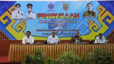 Pemprov Lampung Gelar Kegiatan Pemagangan Dalam Negeri Tahun 2023